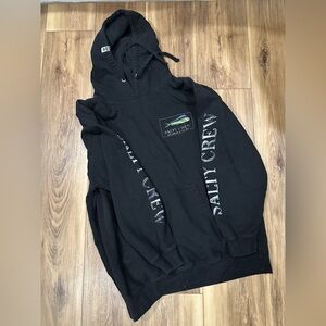 Salty Crew Black Hoodie L